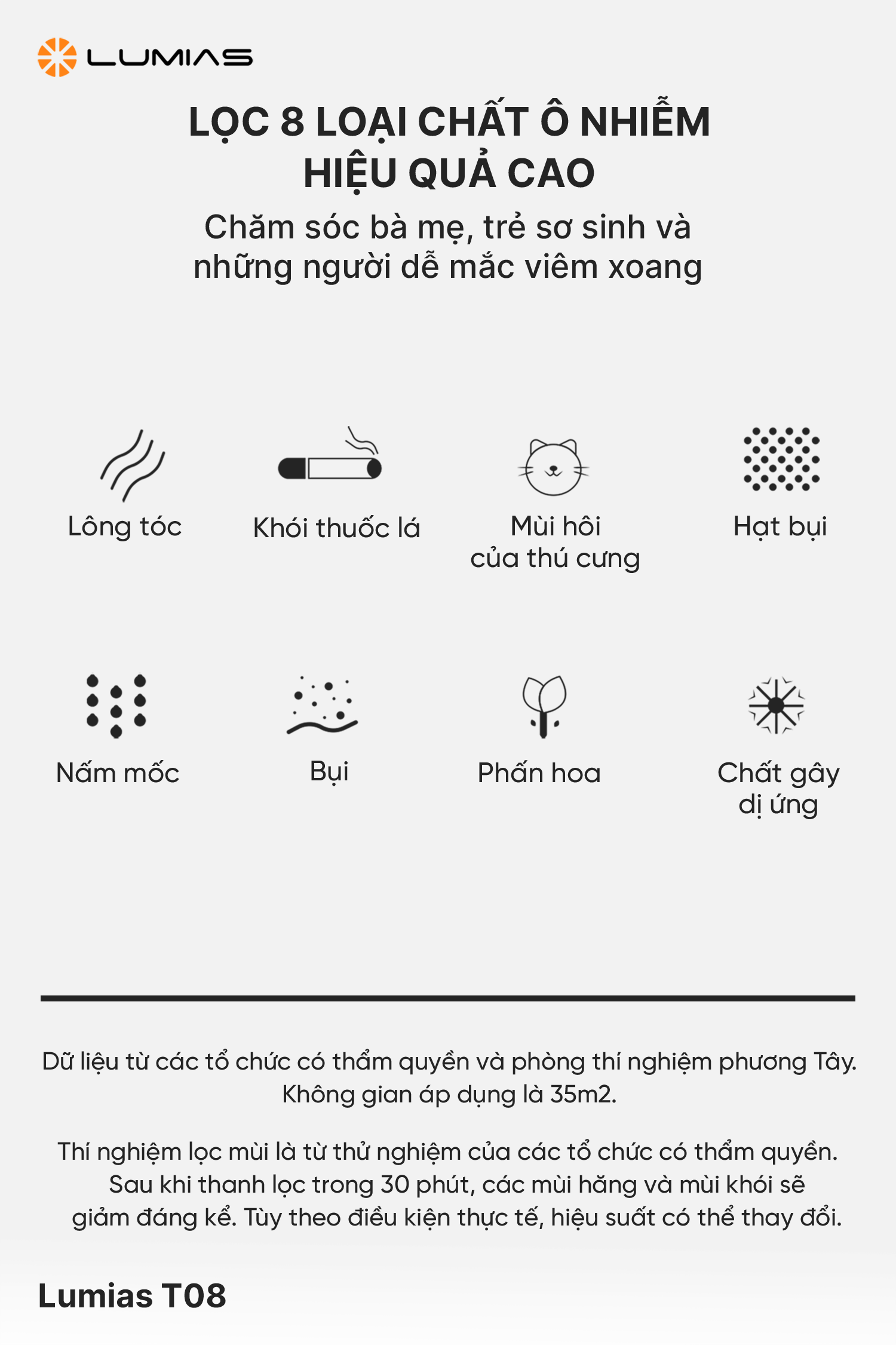 Đặc điểm quạt không cánh Lumias T08