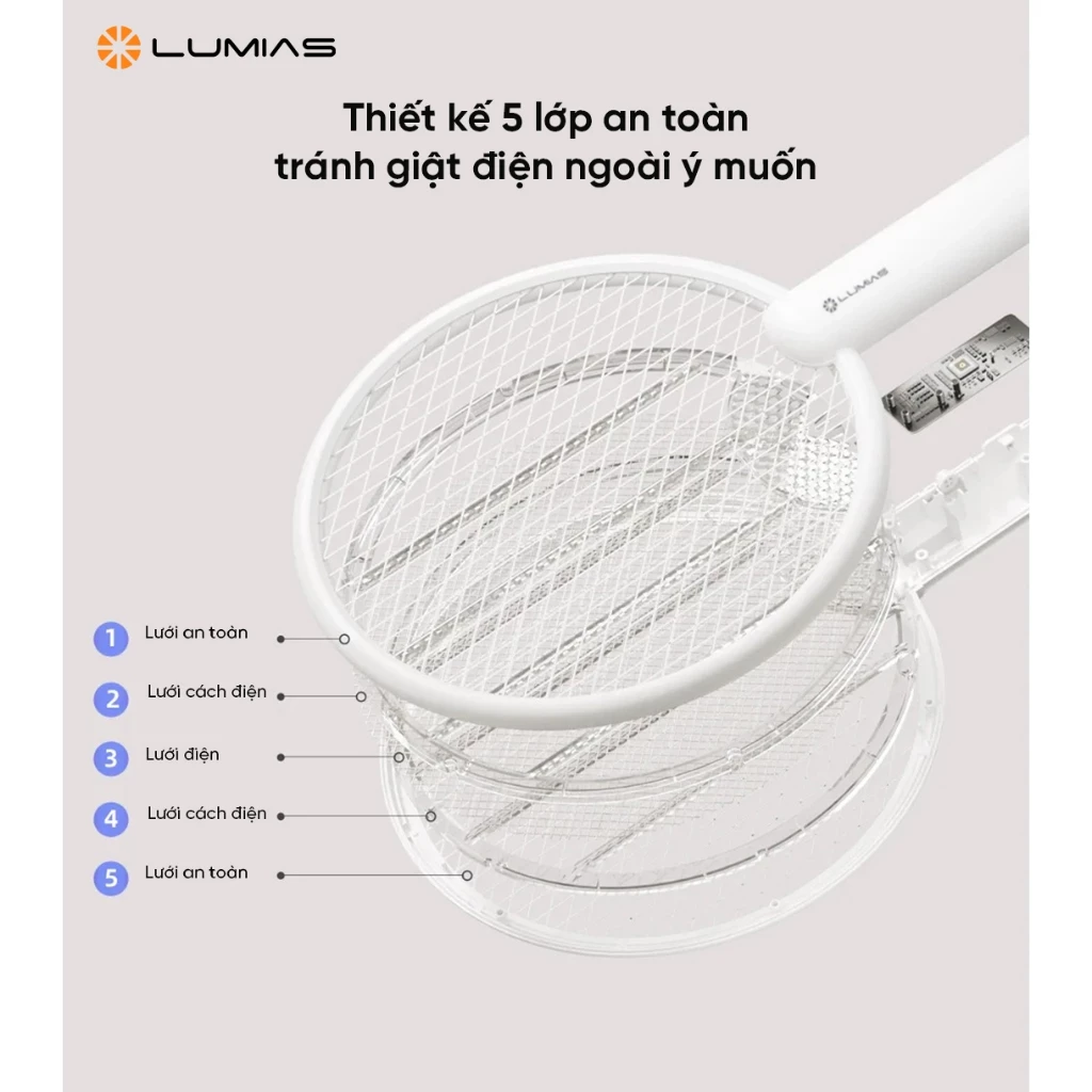 Vợt muỗi Lumias V5