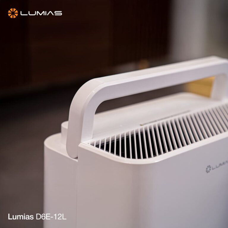 Máy hút ẩm 12L Lumias D6E-12L tay cầm tiện lợi