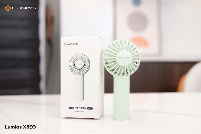 Quạt tích điện cầm tay Lumias X8E